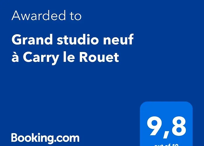 Grand Studio Neuf A Carry Le Rouet